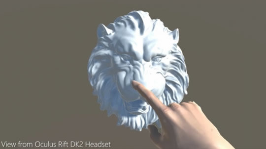 Microsoft 3D research goes touchy feely