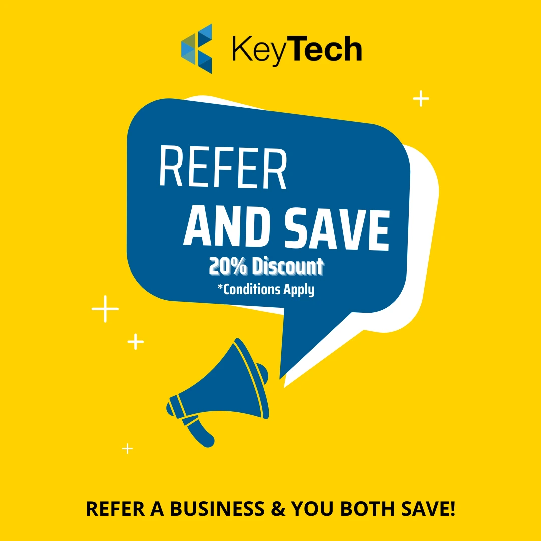 Refer a friend and you both get discount